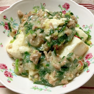 ニラニラ豆腐